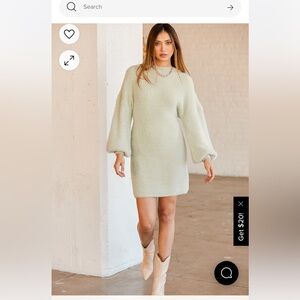 Lulus sweater dress